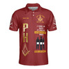 Custom Lodge Name Freemasonry I Took An Oath Smib Raise Diffferently 3D Men's Polo Shirt S-5XL