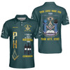 Custom Lodge Name Freemasonry I Took An Oath Smib Raise Diffferently 3D Men's Polo Shirt S-5XL