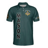 Personalized Lodge Name Raised Differntly F&AM PHA Prince Hall Affiliation Freemasonry 3D Men's Polo Shirt S-5XL