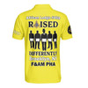 Personalized Lodge Name Raised Differntly F&AM PHA Prince Hall Affiliation Freemasonry 3D Men's Polo Shirt S-5XL