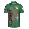 Customize Commandery Name Masonic Knights Templar Freemason 3D Men's Polo Shirt S-5XL