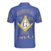 Personalized Lodge Name Prince Hall Mason Father Of All Freemason 3D Men's Polo Shirt S-5X