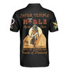 Custom Name Nobles 1893 Of The Mystic Shrine AEAONMS 3D Men's Polo Shirt S-5XL