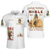 Custom Name Nobles 1893 Of The Mystic Shrine AEAONMS 3D Men's Polo Shirt S-5XL