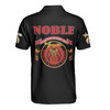 Custom Temple 1893 Shriners Noble Mystic Shrine AEAONMS 3D Men's Polo Shirt S-5XL