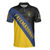 Personalized Name Freemasonry Brother Keeper Masonic 3D Men's Polo Shirt S-5XL