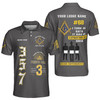 Personalized Name Freemasonry I Took An Oath Smib Prince Hall 3D Men's Polo Shirt S-5XL