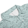 Funny Middle Finger Doodle 3D Men's Polo Shirt S-5XL