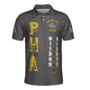 Personalized Name Freemasonry PHA 2B1 ASK1 Wisom Strenght Beauty 3D Men's Polo Shirt S-5XL