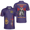 Customize Name Knights Templar Past Eminent Grand Commander 40 Miles Club Freemasonry 3D Men's Polo Shirt S-5XL