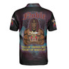 Custom Temple Freemason Noble Shriners in Egyptian pyramid futuristic landscape 3D Men's Polo Shirt S-5XL