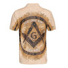 Personalized Lodge Name Freemason Square and Compass Mason 3D Men's Polo Shirt S-5XL