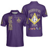 Personalized Lodge Prince Hall Mason Father Of All 3D Men's Polo Shirt S-5XL