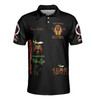 Custom Name Nobles 1893 Of The Mystic Shrine AEAONMS For Life 3D Men's Polo Shirt S-5XL
