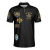 Custom Look To The East Mason Brotherhood 3D Men's Polo Shirt S-5XL