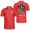 Custom Name OES Sistar Order Of The Eastern Star 3D Men's Polo Shirt S-5XL