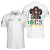 Custom Name OES Sistar Order Of The Eastern Star 3D Men's Polo Shirt S-5XL