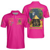 Custom Name DOI Daughters Of Isis Night Scene Shriners Aeaonms 3D Men's Polo Shirt S-5XL