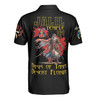 Custom Temple Name Nobles Mystic Shrine AEAONMS Warrior Freemasonry 3D Men's Polo Shirt S-5XL