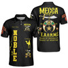 Personalized Temple Name Nobles Mystic Shrine AEAONMS Camel Walking Freemasonry 3D Men's Polo Shirt S-5XL