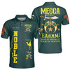 Personalized Temple Name Nobles Mystic Shrine AEAONMS Camel Walking Freemasonry 3D Men's Polo Shirt S-5XL