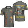 Custom Temple Name Nobles Mystic Shrine AEAONMS You've Been Warned 3D Men's Polo Shirt S-5XL