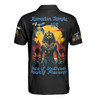 Custom Temple Name Nobles Mystic Shrine AEAONMS PHAraoh King of Desert Pyramids 3D Men's Polo Shirt S-5XL