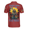 Custom Temple Name Nobles Mystic Shrine AEAONMS PHAraoh King of Desert Pyramids 3D Men's Polo Shirt S-5XL