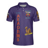 Custom Temple Name Nobles Mystic Shrine AEAONMS Pyramid and Camel Freemasonry 3D Men's Polo Shirt S-5XL