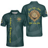 Custom Lodge Name Number Masonic Past Master Sun Freemasonry 3D Men's Polo Shirt S-5XL