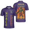 Custom Temple Name Nobles Mystic Shrine AEAONMS Pharaoh Pyramids Legendary Freemasonry 3D Men's Polo Shirt S-5XL