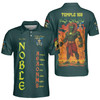 Custom Temple Name Nobles Mystic Shrine AEAONMS Pharaoh Pyramids Legendary Freemasonry 3D Men's Polo Shirt S-5XL