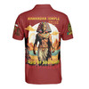 Custom Temple Name Nobles Mystic Shrine AEAONMS Pharaoh King 1893 PHA Freemasonry 3D Men's Polo Shirt S-5XL