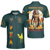 Custom Temple Name Nobles Mystic Shrine AEAONMS Pharaoh King 1893 PHA Freemasonry 3D Men's Polo Shirt S-5XL