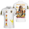 Custom Temple Name Nobles Mystic Shrine AEAONMS Pharaoh King 1893 PHA Freemasonry 3D Men's Polo Shirt S-5XL