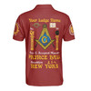 Personalized Lodge Name Freemasonry Prince Hall Making Good Men Better 3D Men's Polo Shirt S-5XL