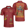 Custom Temple Name Nobles 1983 Mystic Shrine AEAONMS Pharaoh Warrior Freemasonry 3D Men's Polo Shirt S-5XL
