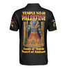 Custom Temple Name Nobles 1983 Mystic Shrine AEAONMS Pharaoh Warrior Freemasonry 3D Men's Polo Shirt S-5XL