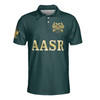 Custom Name, Number Scottish Rite Eagle Wings 33 Degree AASR PHA Freemasonry 3D Men's Polo Shirt S-5XL