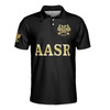 Custom Name, Number Scottish Rite Eagle Wings 33 Degree AASR PHA Freemasonry 3D Men's Polo Shirt S-5XL