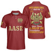 Custom Name, Number Scottish Rite Eagle Wings 33 Degree AASR PHA Freemasonry 3D Men's Polo Shirt S-5XL