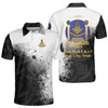Personalized Name Past Master F&AM PHA Faith Hope Charity Freemason 3D Men's Polo Shirt S-5XL