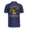 Personalized Name Prince Hall Affiliated F&AM PHA The Black Suits Freemason 3D Men's Polo Shirt S-5XL