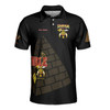 Custom Temple Name Nobles Mystic Shrine AEAONMS 1983 Noble Heritage Freemasonry 3D Men's Polo Shirt S-5XL