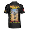 Personalized Temple Name Nobles Anubis of the Mystic Shrine AAONMS Freemason 3D Men's Polo Shirt S-5XL