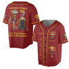Custom Temple Name Nobles Mystic Shrine AEAONMS You've Been Warned 3D Baseball Jersey Shirt Size S-5XL