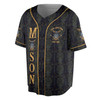 Customize Name, Lodge Name Masonic Pattern Seamless Freemason 3D Baseball Jersey 3D Baseball Jersey Shirt Size S-5XL