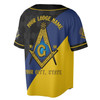 Personalized Name Freemasonry Brother Keeper Masonic 3D Baseball Jersey Shirt Size S-5XL