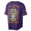 Customize Lodge Name, Name Freemasonry Sign of a Mason 3D Baseball Jersey Shirt Size S-5XL