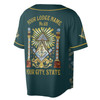 Customize Lodge Name, Name Freemasonry Sign of a Mason 3D Baseball Jersey Shirt Size S-5XL